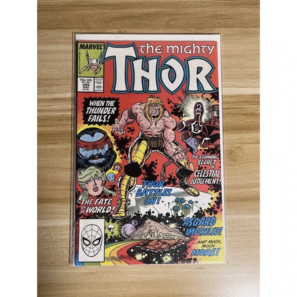 Thor #389 Comic Book 1st App Replicoid